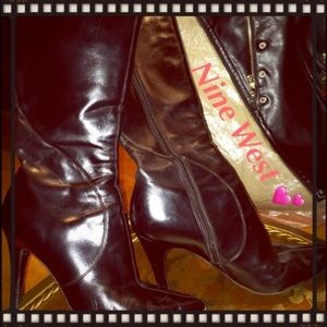 Nine West Leather Boots🥀